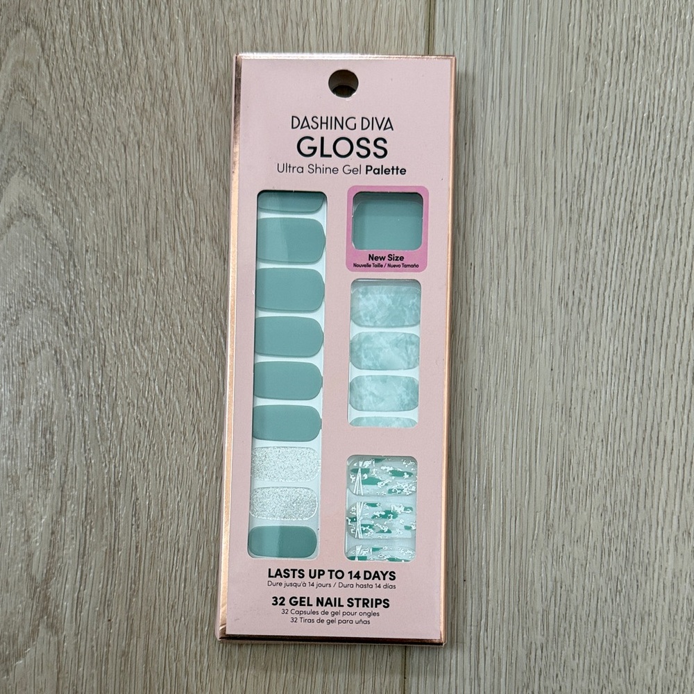 Dashing Diva ‘Desert Quartz’ Ultra Shine Gel Palette Press On Manicure Nail Kit